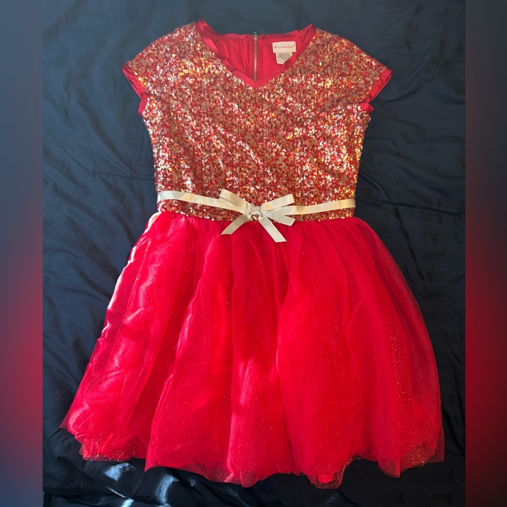 American Girl - Girls Christmas Dress